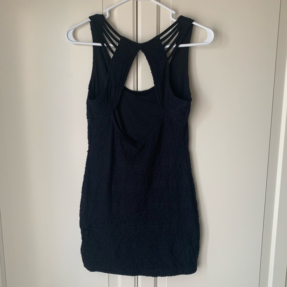 Sparkle and Fade Black Minidress (Medium) - Picture 1 of 2